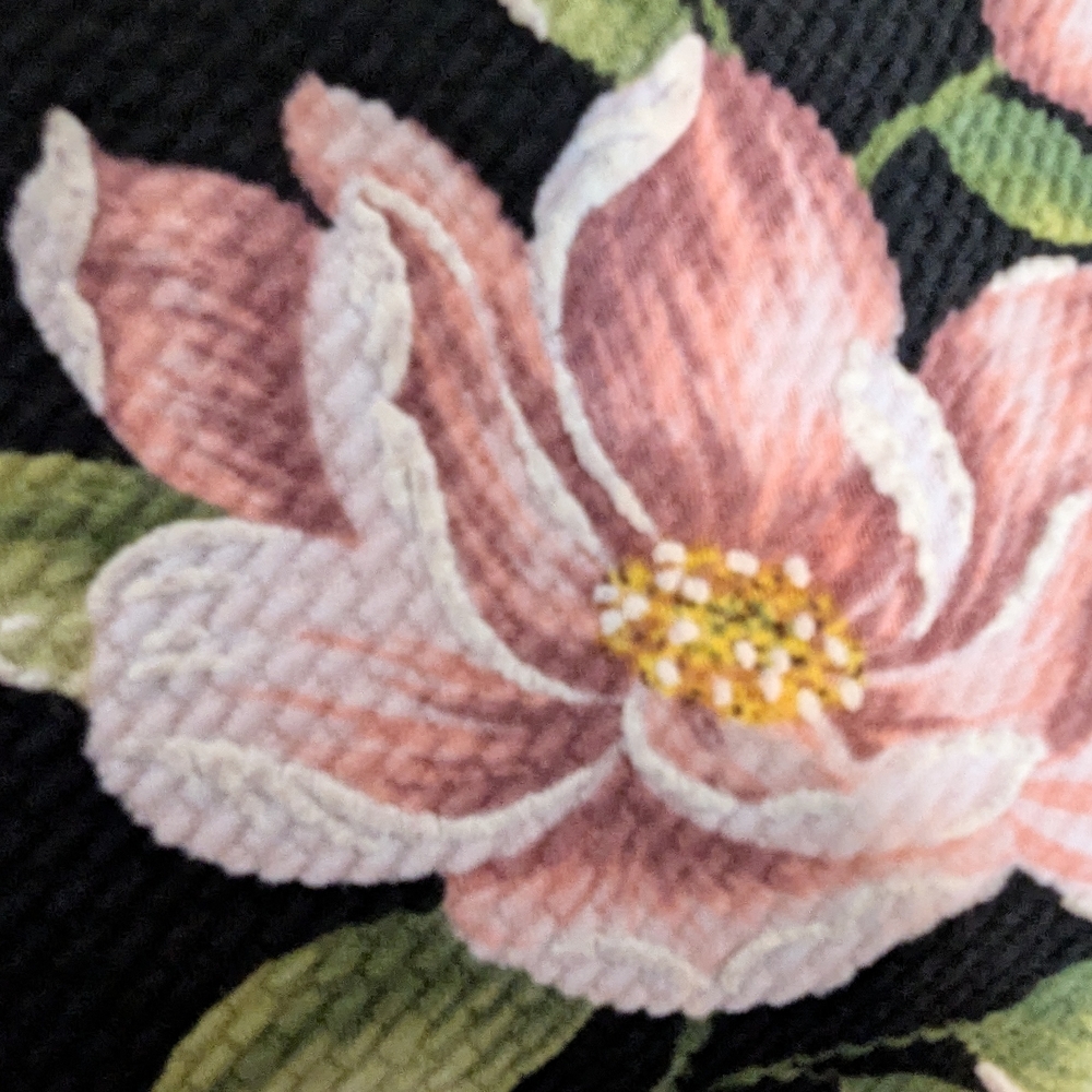 Jessica Howard Black Dress with Pink Floral Design - Picture 3 of 5